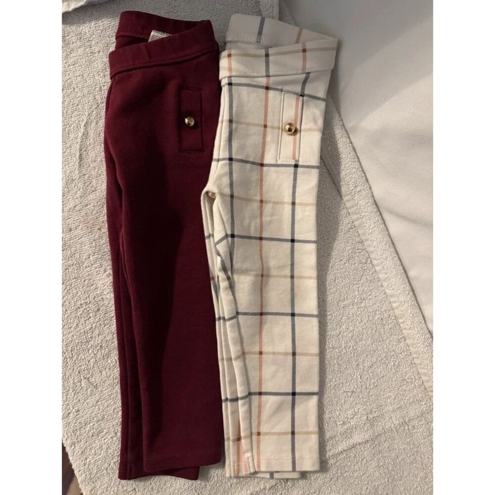 Set of 2 Janie and Jack leggings
